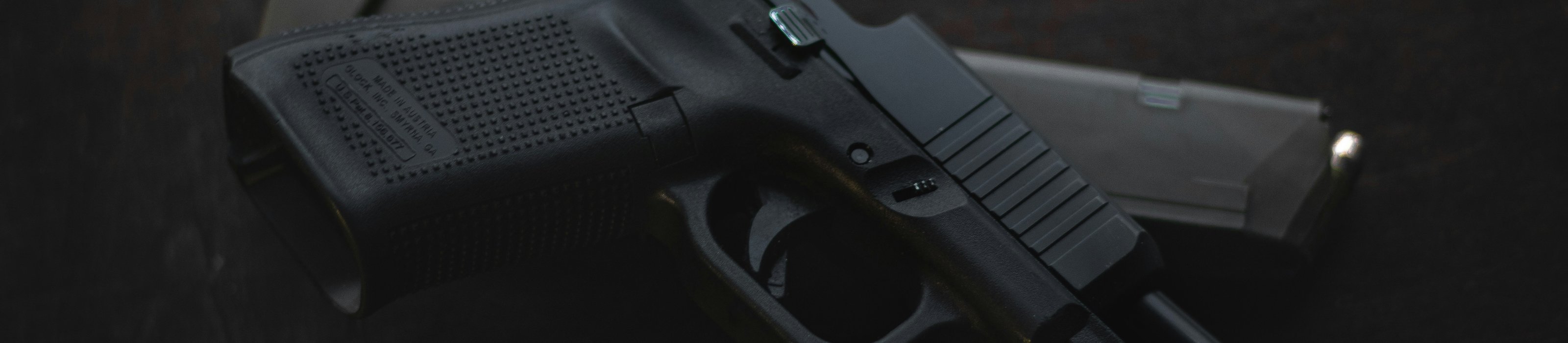 Used firearm on display at KYGUNCO