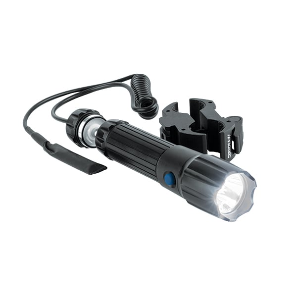 baton flashlight nebo iprotect Inspector 360 Pen Light, 360 Lumen LED Rechargeable Pocket Light-Black This flashlight is ideal for outdoor adventures IPROTEC LG 110LR 4.38"