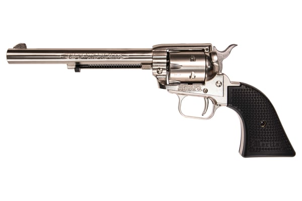 HERITAGE MANUFACTURING Rough Rider 22 LR Nickel 6.5'' 6rd Black