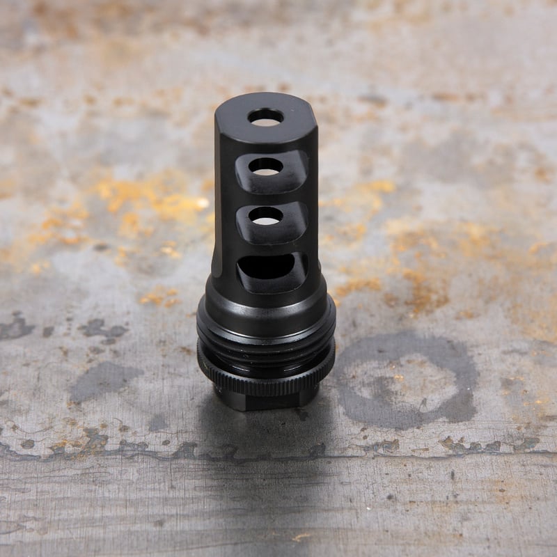 SILENCERCO ASR Muzzle Brake (.30 cal / 7.62mm: 1/2x28) | KYGUNCO