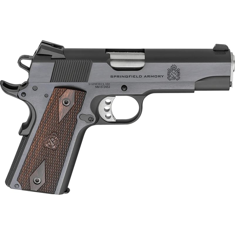 SPRINGFIELD ARMORY 1911 Garrison 45ACP 4.25ʺ 7rd Pistol | Blued w ...