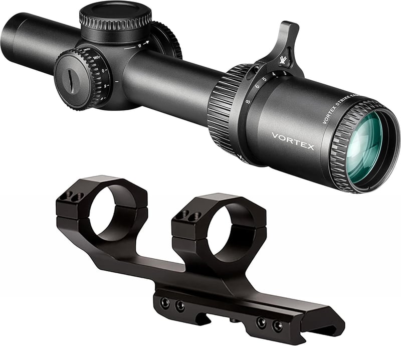 VORTEX Strike Eagle 1-8x24 With Cantilever Mount | KYGUNCO