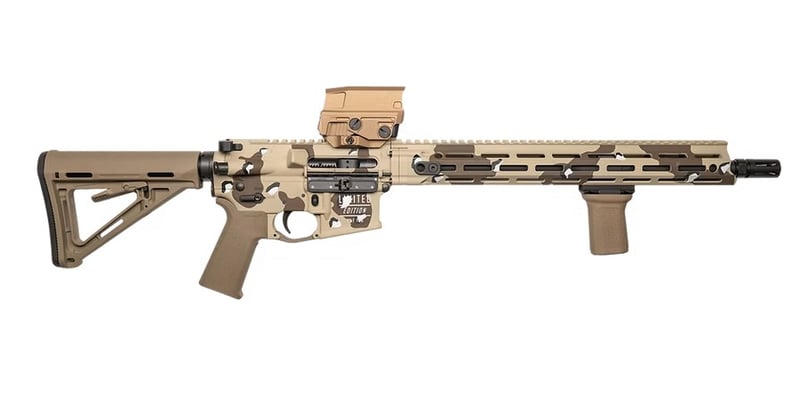 Ddm47 DANIEL DEFENSE DDM4 V7 5.56 NATO 16ʺ 30rd - Chocolate Chip w/ VORTEX UH ...
