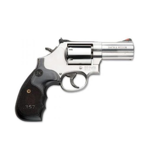 SMITH & WESSON 686 PLUS 3-5-7 Series 357MAG 3" 7rd Revolver - Stainless / Black for sale at KYGUNCO.