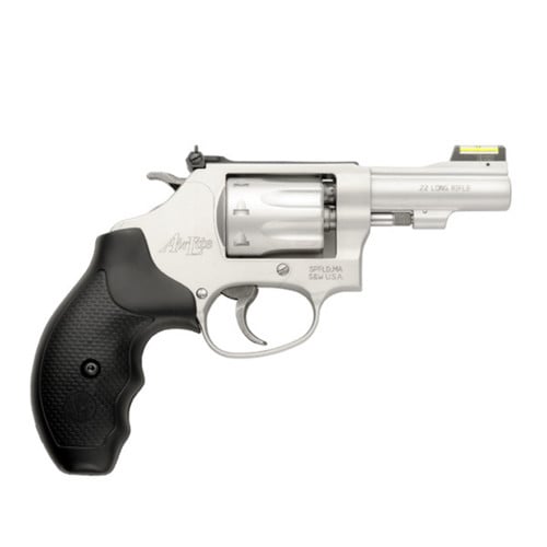SMITH & WESSON 317 Airlite 22LR 3" 8rd Revolver w/ Night Sights - Stainless for sale at KYGUNCO.