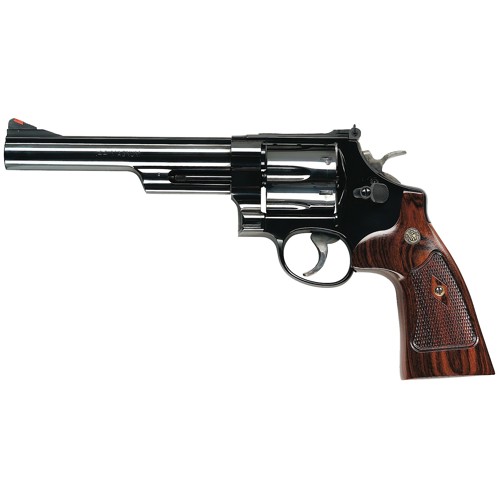 SMITH & WESSON 29 44 Rem Mag 6.5" 6rd Revolver - Blue / Wood for sale at KYGUNCO.