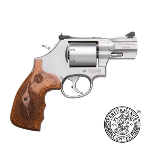 SMITH & WESSON 686 Performance Center 357 Mag / 38 Special 2.5" 7rd Revolver - Stainless / Wood Grip for sale at KYGUNCO.