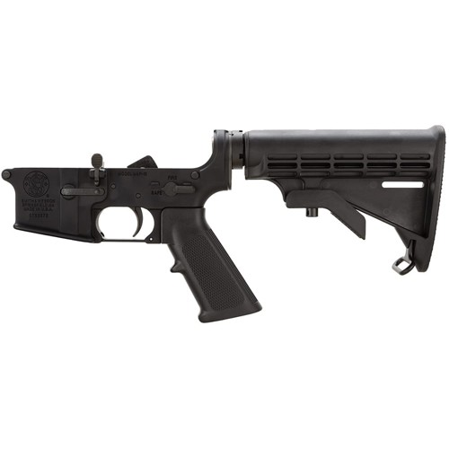 SMITH & WESSON M&P15 Multi Caliber AR15 Complete Lower Receiver w/ 6-Position Stock for sale at KYGUNCO.