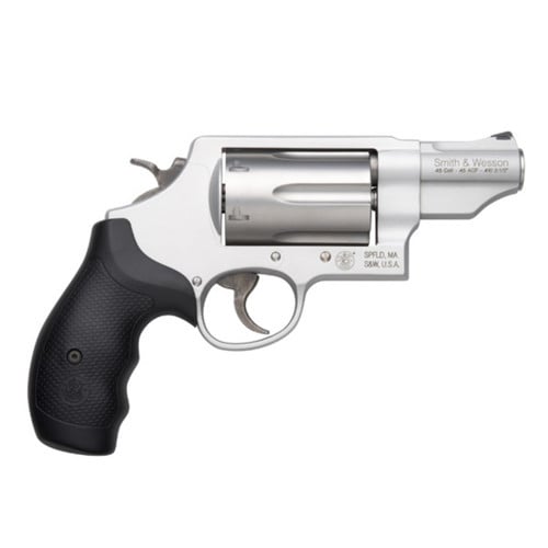 Smith & Wesson Governor 45 ACP, 45LC, 410 2.75" 6rd Revolver | Stainless w/ Black Rubber Grips for sale at KYGUNCO.