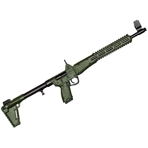 KELTEC Sub-2000 G2 9mm 16.25" 15rd Semi-Auto Rifle - Glock 19 Mag - OD Green / Black for sale at KYGUNCO.