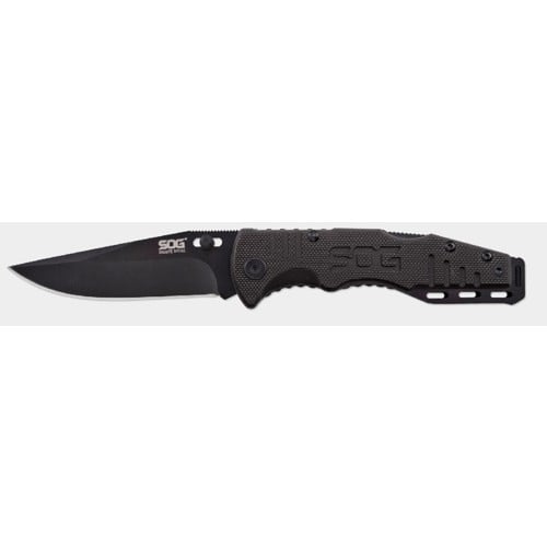 SOG SALUTE MINI- BLACK OXIDE G10 for sale at KYGUNCO.
