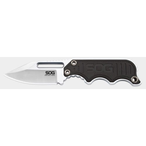 SOG INSTINCT MINI - G10 HANDLE SATIN for sale at KYGUNCO.