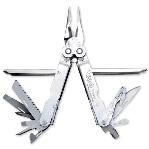 SOG POWERLOCK W/V-CUTTER NYLON SHEATH for sale at KYGUNCO.