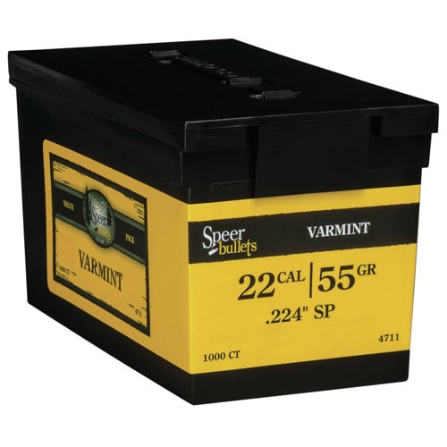 SPEER AMMO Reloading Bullets SPTZ SP VAL 22 Caliber 55 Grain 1000rd for sale at KYGUNCO.