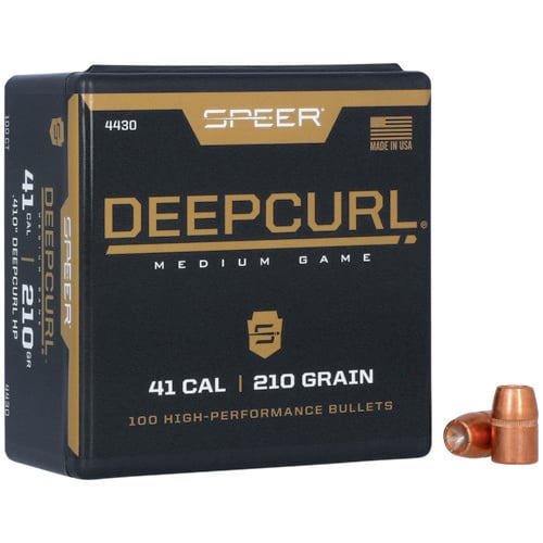 SPEER AMMO Reloading Bullets Deepcurl 41 Caliber 210 Grain 100rd for sale at KYGUNCO.