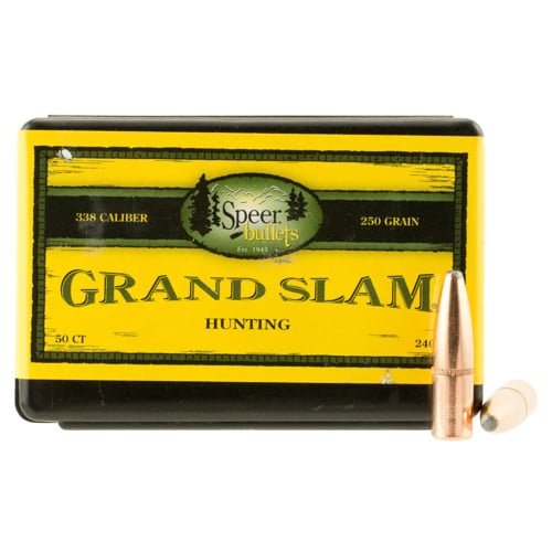 SPEER AMMO 338 Caliber (.338") 250Gr Grandsl for sale at KYGUNCO.