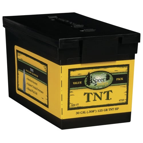 SPEER AMMO Reloading Bullets TNT VAL 30 Caliber 125 Grain 500rd for sale at KYGUNCO.