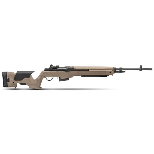 SPRINGFIELD ARMORY M1A Loaded Precision 7.62x51 NATO 22" 10rd Semi-Auto Rifle - FDE / Black for sale at KYGUNCO.