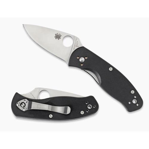 SPYDERCO Cara Cara 2 Stainless Partially Serrated Edge for sale at KYGUNCO.