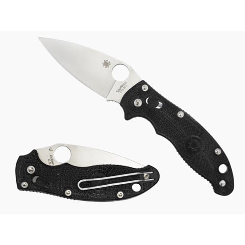 SPYDERCO Manix 2 Lightweight Black Plain Edge for sale at KYGUNCO.