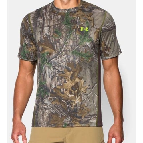 UNDER ARMOUR Mens Tech Scent Control T-Shirt Realtree AP for sale at KYGUNCO.
