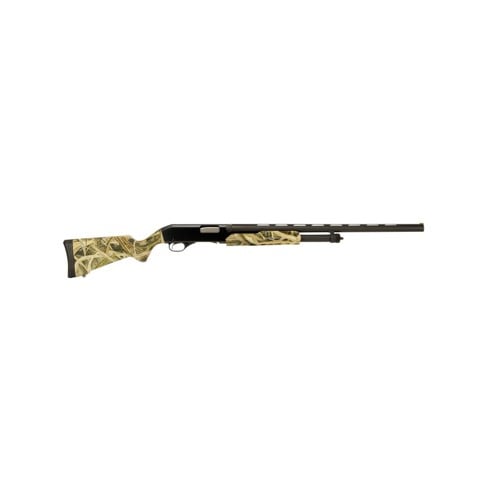 STEVENS 320 Field Grade 12 Gauge 28" 5rd Pump Shotgun - Mossy Oak Shadow Grass Blades / Black for sale at KYGUNCO.