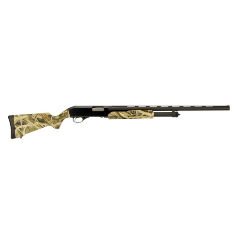 STEVENS 320 Field Grade 12 Gauge 3" 5rd Pump Shotgun - Mossy Oak Shadow Grass Blades / Black for sale at KYGUNCO.