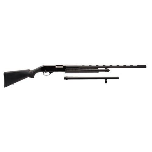 STEVENS 320 Field / Security Combo 12 Gauge 28" / 18.5" 5rd Pump Shotgun - Black for sale at KYGUNCO.