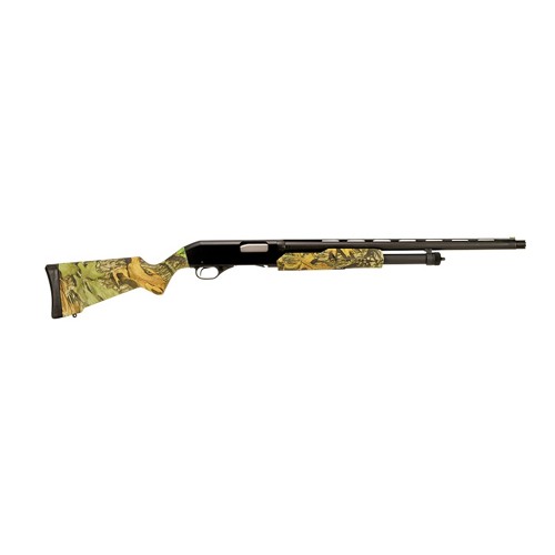 STEVENS 320 Field Grade 12 Gauge 22" 5rd Pump Shotgun - Mossy Oak Obsession / Black for sale at KYGUNCO.