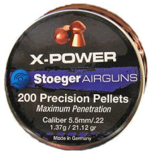 STOEGER Pellet - X-Power .22 200ct for sale at KYGUNCO.