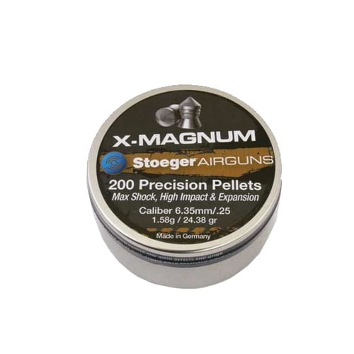 STOEGER X-Magnum 25 Caliber Pellets - 200 Count for sale at KYGUNCO.
