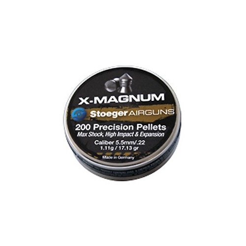 STOEGER Pellet - X-Magnum .22 200ct for sale at KYGUNCO.