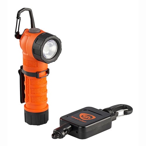 STREAMLIGHT PolyTac 90X 2 CR123A lithium batteries Orange for sale at KYGUNCO.
