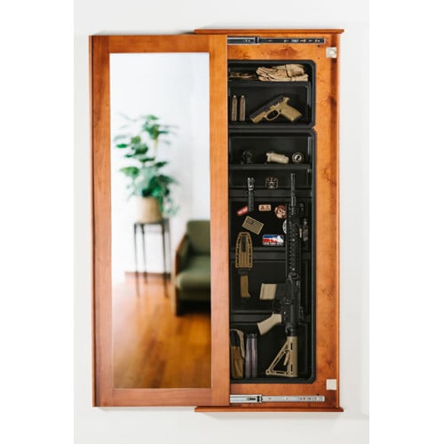 TACTICAL WALLS 1450M In-Wall Home Defense Mirror Cherry for sale at KYGUNCO.