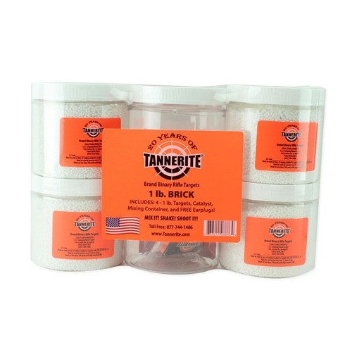 TANNERITE Brick  (4 pack of 1 lb targets) for sale at KYGUNCO.