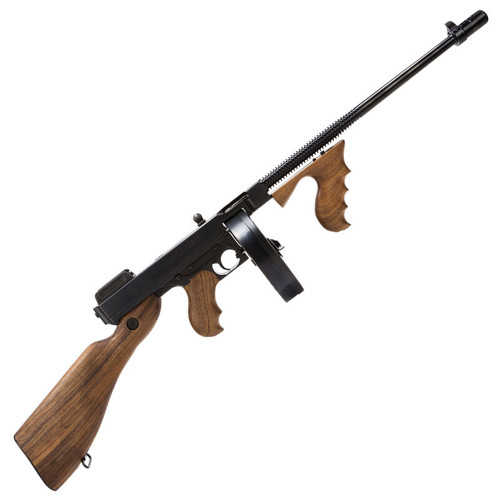 THOMPSON 1927A-1 Deluxe 45 ACP 16.5 100rd Semi-Auto Rifle w/ Drum | Walnut for sale at KYGUNCO.