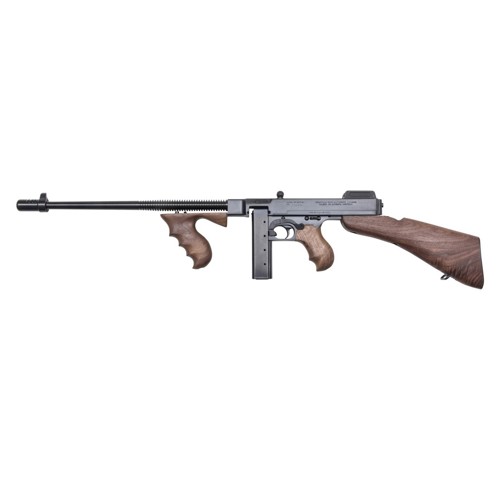 THOMPSON 1927A-1 Deluxe (Tommy Gun) 45ACP 16.5" 20rd Semi-Auto Rifle - Black / Walnut