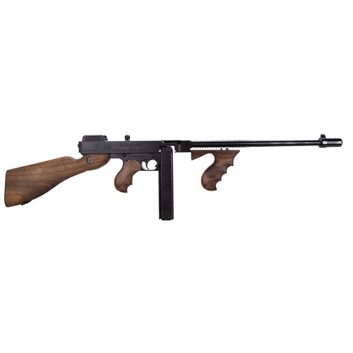 THOMPSON 1927A-1 Deluxe Lightweight (Tommy Gun) 45ACP 16.5" 20rd Semi-Auto Rifle - Walnut / Black for sale at KYGUNCO.