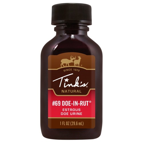 TINKS #69 Doe-In-Rut Plastic Bottle - 1oz for sale at KYGUNCO.
