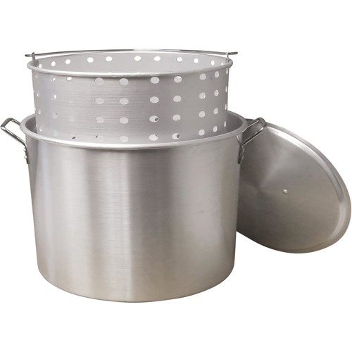 KING KOOKER 100 Qt. Aluminum Pot, Basket, Lid for sale at KYGUNCO.