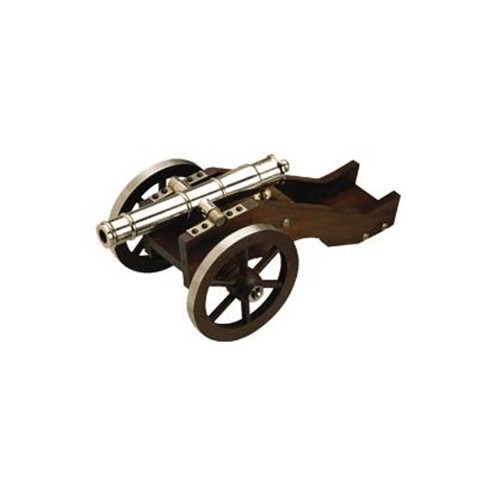 TRADITIONS Mini Yorktown Replica Cannon 50 Cal Nickel for sale at KYGUNCO.