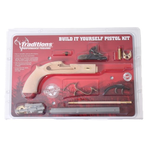 TRADITIONS TRAPPER PSTL Kit/HARDWD/FLINT for sale at KYGUNCO.