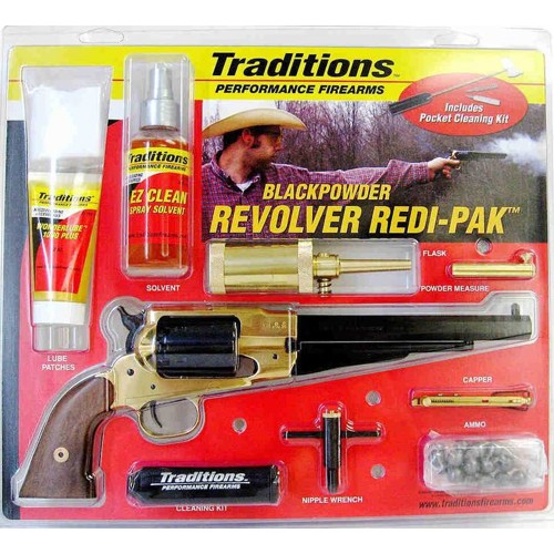 TRADITIONS 1858 Army RedI-PAK/Walnut/Brass for sale at KYGUNCO.