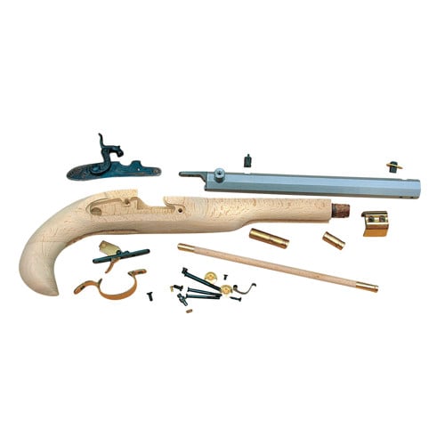 Traditions Kentucky Pistol Kit .50 Cal Percussion 10" Raw Hardwood for sale at KYGUNCO.