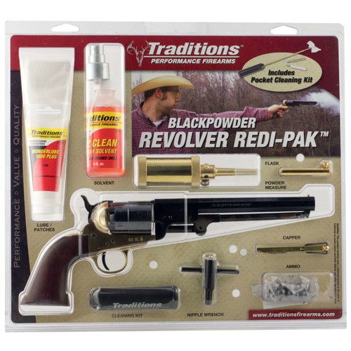 TRADITIONS 1851 NAVY RedI-PAK/Walnut/Brass for sale at KYGUNCO.