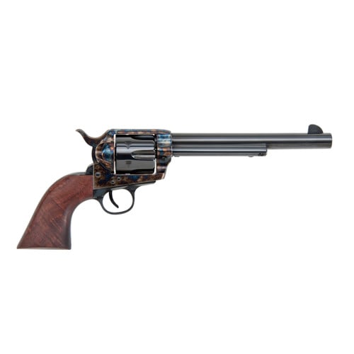 TRADITIONS Frontier 1873 44 Rem Mag 7.5" 6rd Revolver - Case Hardened | Walnut for sale at KYGUNCO.