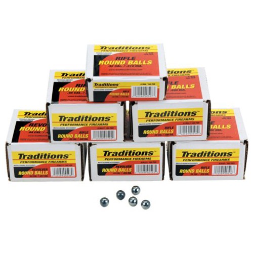 TRADITIONS REV RD BALL-BULK PK 65/36/100/ for sale at KYGUNCO.