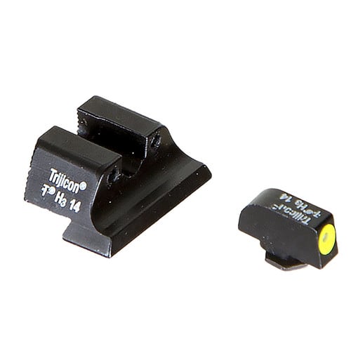 TRIJICON HD Night Sight Set Yellow Front Outline for Glock for sale at KYGUNCO.