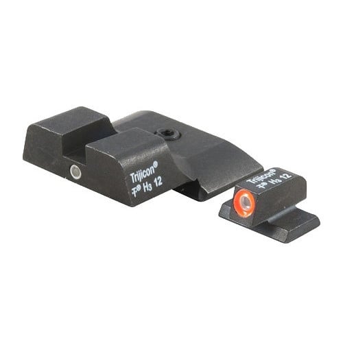 TRIJICON HD Night Sight S&W M&P Shield Orange Front Outline for sale at KYGUNCO.