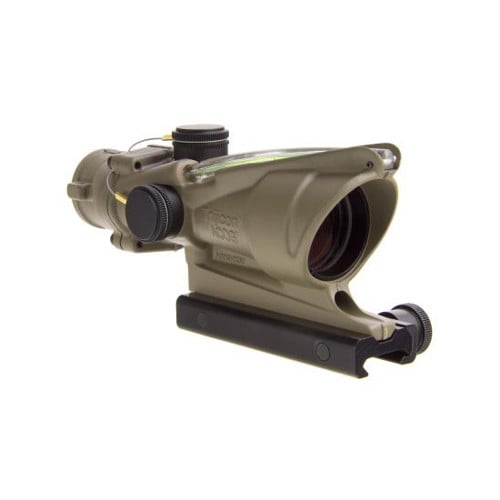 TRIJICON ACOG 4x32 Dual Ill Green Horseshoe/Dot .223 FDE for sale at KYGUNCO.